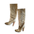 Nando Muzi  Snake Skin Boots  sz 39 (US 8.5)