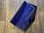 Alexander McQueen Double Flap Navy Clutch 