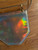 M 2 Malletier Silver Iridescent Shoulder Bag With Metal Strap