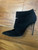 Gianvito Rossi Black Suede Booties   sz 38.5 (US 8)