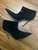Gianvito Rossi Black Suede Booties   sz 38.5 (US 8)