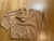 Zara Woman Camel Hoodie sz Medium