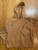Zara Woman Camel Hoodie sz Medium
