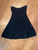 Magaschoni Navy Pleated Skirt size S