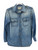 Current/Elliott Blue Jean Button UP Shirt  sz 1