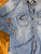 Current/Elliott Blue Jean Button UP Shirt  sz 1