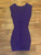 Armani Exchange Purple Sweater Dress sz  S