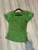 ZARA Emerald Green Wrap Top SZ XS