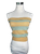 LOUIS VUITTON Pastel Striped Cashmere-Blend Vintage Tube Top Sz S