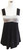 Amanda AU Uprichard Black & Silver Babydoll Top Sz P
