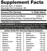 NATTY AMINO Tabs 2 Pack- Whole Food Amino Acids: 360 Tablets