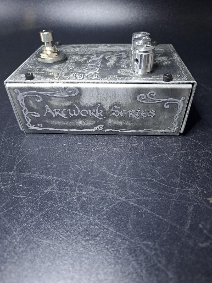 Sting Jfet Overdrive -acid etched: Troll Hoard finish - Wrought