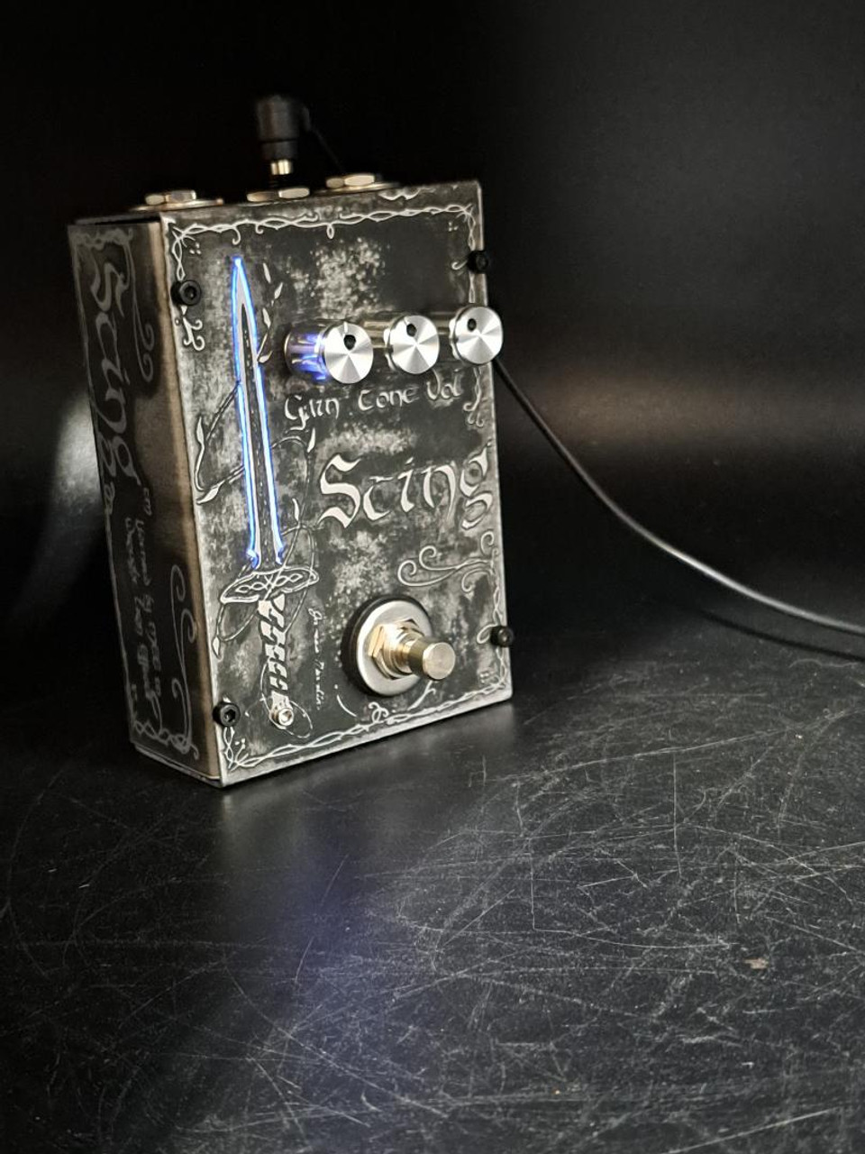 Sting Jfet Overdrive -acid etched: Troll Hoard finish