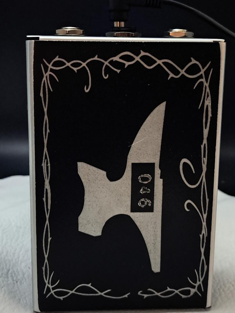 Sting Jfet Overdrive -laser etched - Wrought Iron Leather and Effects