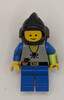 CAS553 LEGO® Peasant - Blue Legs, Black Hood, D-Basket