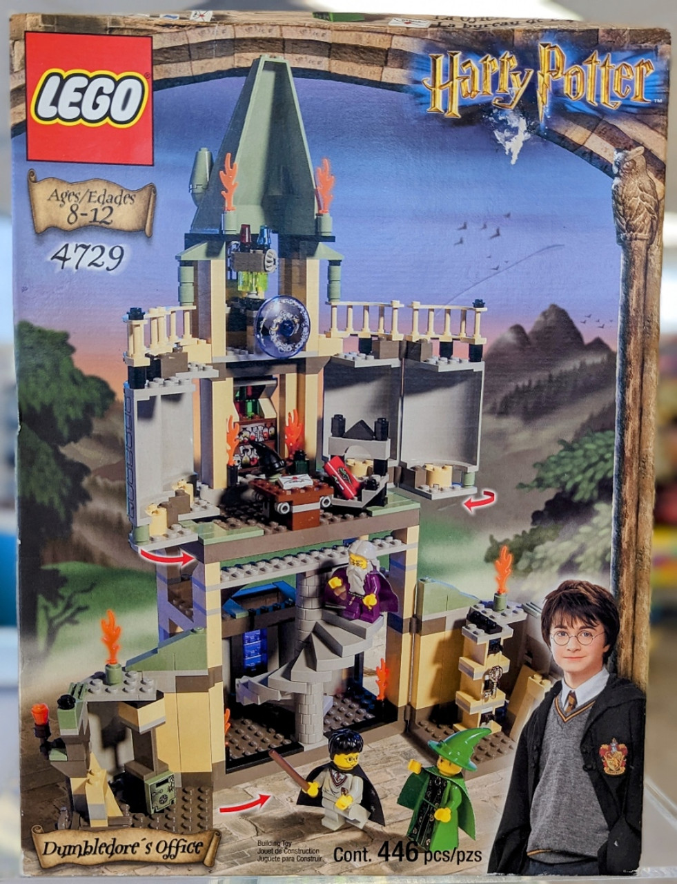 Lego Harry Potter Set 4729 Dumbledore's Office Complete with 3 Minifigs  673419015103
