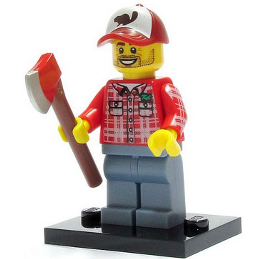 COL05-8 LEGO® Lumberjack
