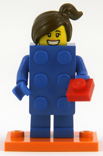 COL18-3 LEGO® Brick Suit Girl