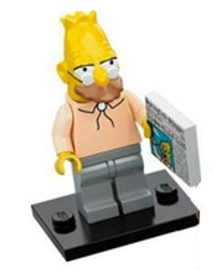 COLSIM-6 LEGO® Grandpa Simpson