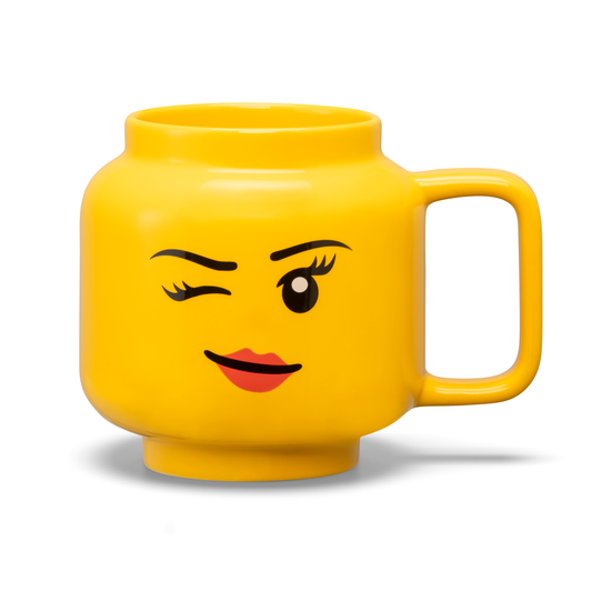 40460803L LEGO® Ceramic Mug Large Winking Girl