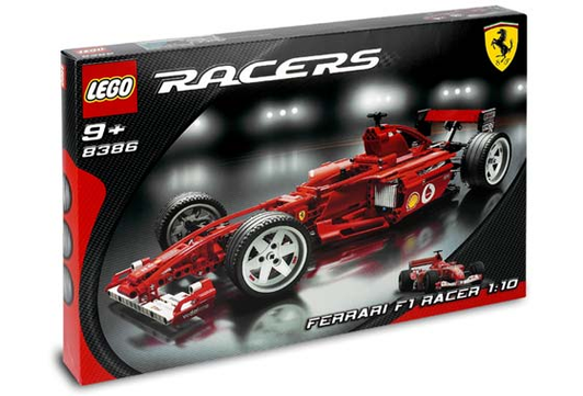 8386 LEGO Ferrari F1 Racer 1:10 (Retired)