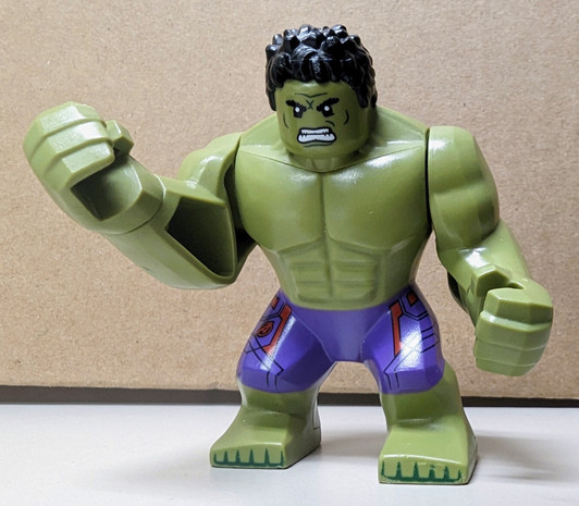 SH173 LEGO® Hulk - Giant, Dark Purple Pants with Avengers Logo