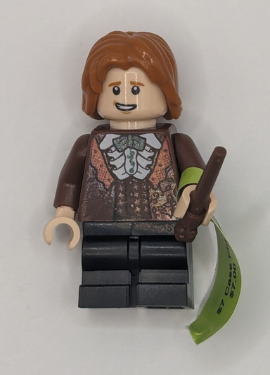 HP185 LEGO® Ron Weasley - Reddish Brown Suit, Shirt with Ruffle