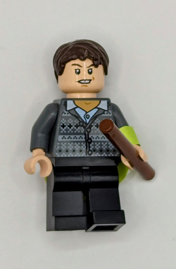 HP129 LEGO® Neville Longbottom - Fair Isle Sweater, Black Legs