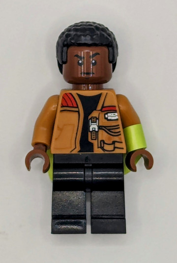 SW0676 LEGO® Finn - Medium Nougat Jacket, Black Legs