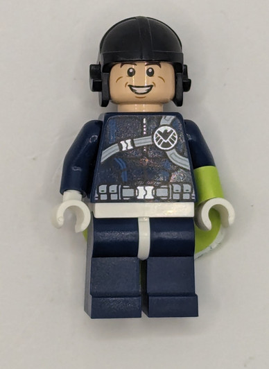 SH188 LEGO® SHIELD Agent - White Hips and Hands