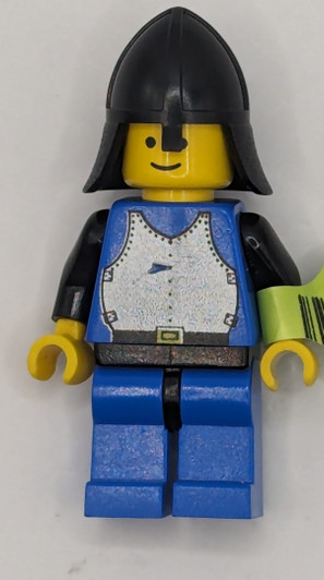 CAS188 LEGO® Breastplate - Blue with Black Arms, Blue Legs with Black Hips, Black Neck-Protector