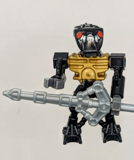 BIO015 LEGO® Barraki Mantax (Pearl Gold Torso) - Bionicle Mini