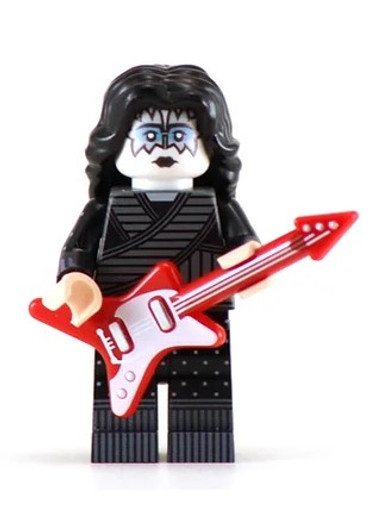 BKB533 ACE FREHLEY Custom Printed Musician Minifigure