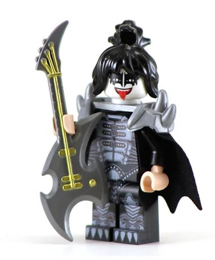 BKB532 GENE SIMMONS Custom Printed Musician Minifigure