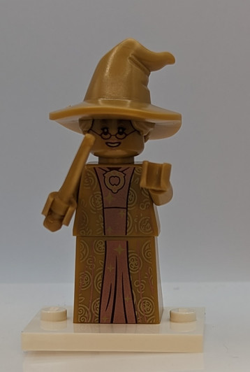 HP323 LEGO® Professor Minerva McGonagall 20th Anniversary Pearl Gold