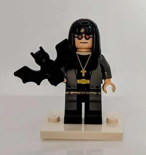 BKB448 OZZY OSBOURNE Custom Printed Minifigure