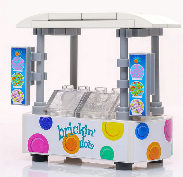 Brickin' Dots Ice Cream Food Stand