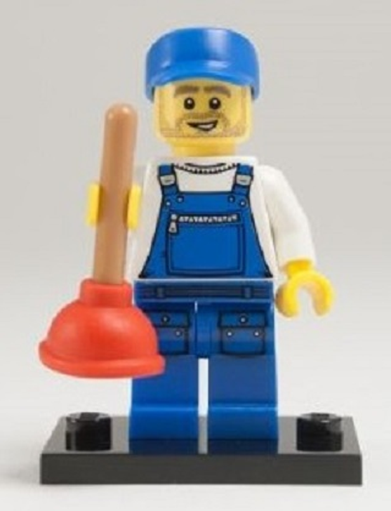 COL09-16 LEGO® Plumber