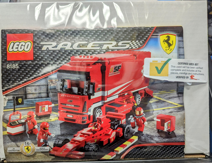 8185-C LEGO Ferrari Truck (Retired) (Certified)