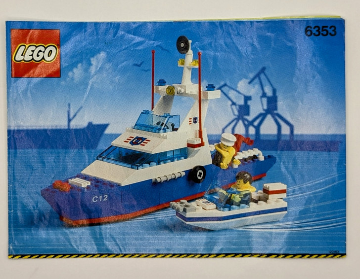 6353-U LEGO® Coastal Cutter (Retired)