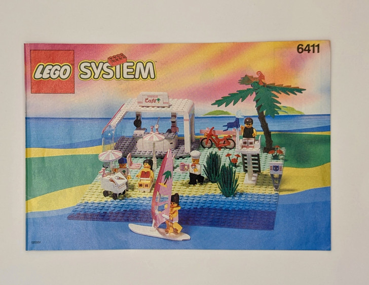 6411-U LEGO® Sand Dollar Cafe (Retired)