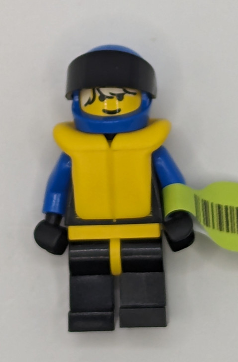 EXT002 LEGO® Extreme Team - Blue, Blue Helmet Plain, Life Jacket