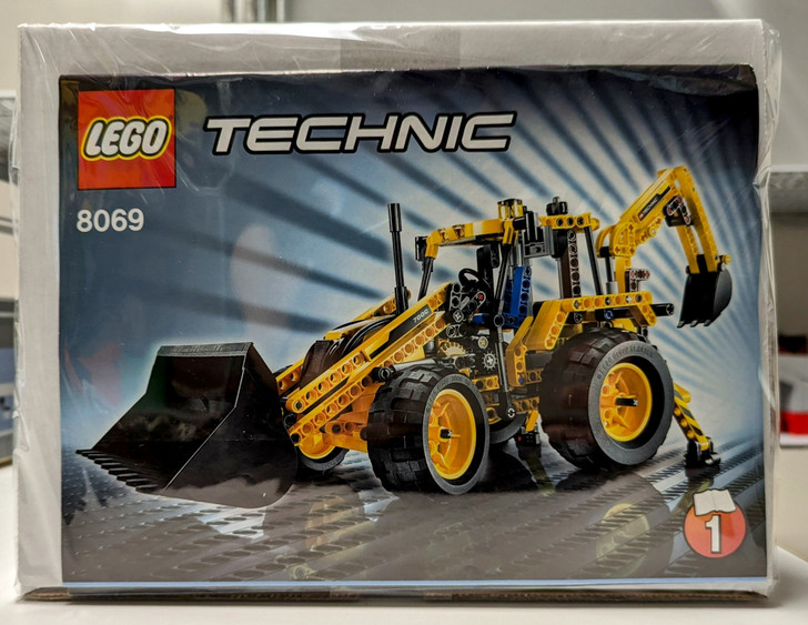 8069-C LEGO® Backhoe Loader (Retired)(Certified)