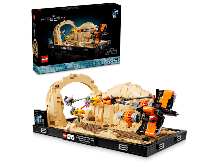 75380 LEGO® Mos Espa Podrace Diorama