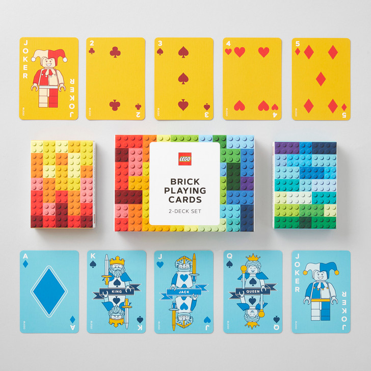 LEGO® Brick Playing Cards