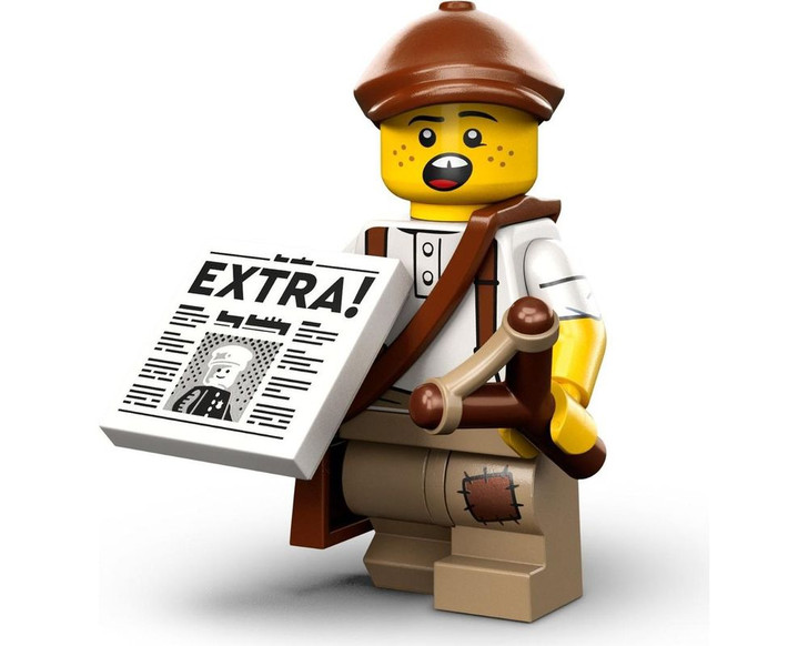 COL24-12 LEGO® Newspaper Kid