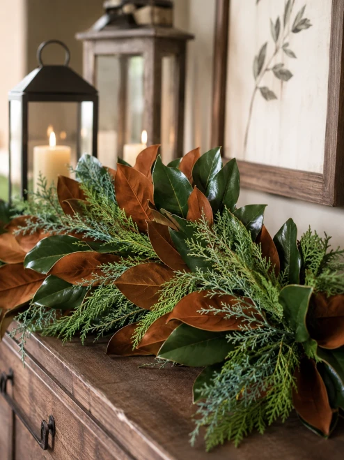 Fresh Sapphire Garland
