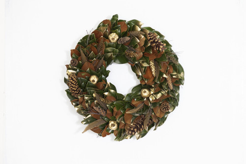 Golden Woodlands Wreath