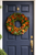 Magnolia wreath made of real magnolia leaves, showcasing rich green foliage and natural brown undersides for a timeless, elegant look perfect for front doors, seasonal decorating, and classic Southern-inspired home decor.