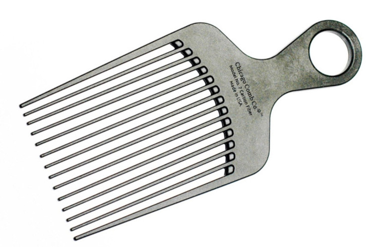 Muscleman Beard Model No. 7 Carbon Fiber Chicago Comb Muscleman Beard Model No. 7 Carbon Fiber Chicago Comb